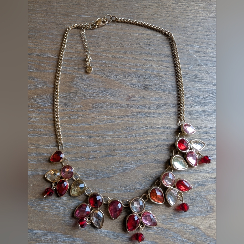 Lauren Conrad Multi Stone Necklace